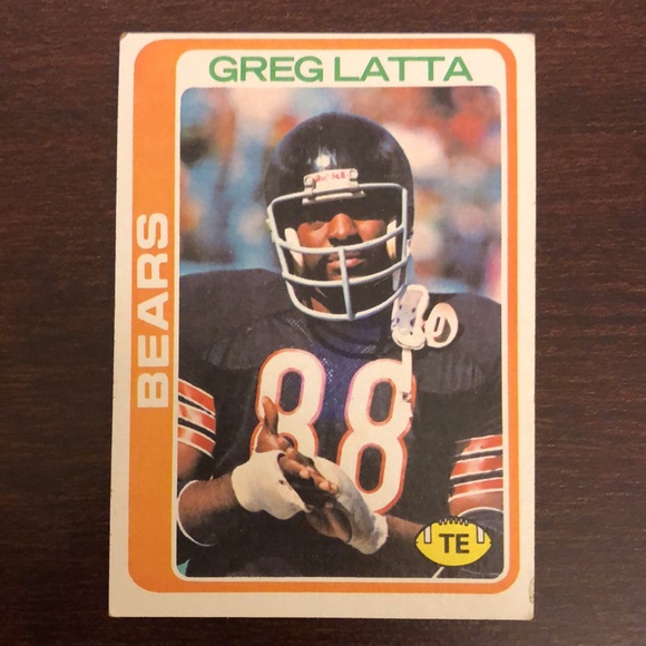 Vintage Topps NFL Chicago Bears Football Card Bundle - Picture 7 of 16
